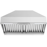 30" Range Hood Insert ,600 CFM Stainless Steel Kitchen Vent Hood with 4 Speeds 3CCT LED Lights