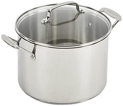 77-11G Stainless Steel 11-Piece Set Chef's-Classic-Stainless-Cookware-Collection