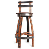 125 PROOF Bar Stool with Swivel Seat
