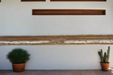 1840's Indian Pondicherry Floral & Elephant Carved Beam