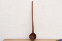 39" Long Hand-carved Wooden Ladle