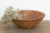 28" DM Faded Motif Handwoven Gathering Basket