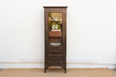 19th Century Handsome Colonial Vitrine Cabinet