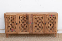 72" Long Haveli Jali Sideboard