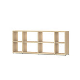 8 Cube Storage Shelf – Sturdy, Customizable Bookshelf & Cube Organizer BOON Cube Storage Shelf Combo 2/2x2