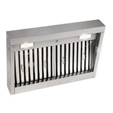 30" Range Hood Insert, Ultra Quiet Stainless Steel 6" Ducted with 600 CFM Powerful Suction