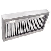 36" Range Hood Insert, Ultra Quiet Stainless Steel 6" Ducted with 600 CFM Powerful Suction