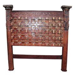 1800s Antique Door Rustic 87" Tall King Headboard