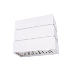 Akicon 36" Stainless Steel Wall Mount Range Hood, 3 Stacks Kitchen Hood with 600 CFM Vent Motor
