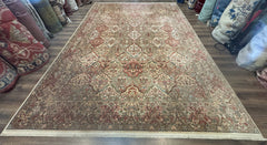 10x14 Karastan Empress Kirman Rug #700/719, Vintage Wool Discontinued Karastan
