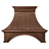 Akicon Custom Copper Range Hood Handmade with Custom Size and Finish