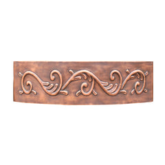Akicon Custom Single Bowl Handmade Farmhouse Solid Copper Kitchen Sink