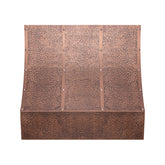 Akicon Custom Copper Range Hood Handmade for Luxury Kitchens