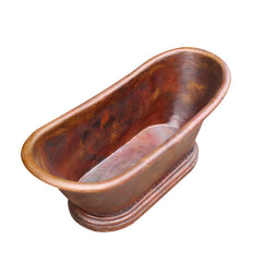 Akicon Handmade Copper Ceramic Luxury Bathtub