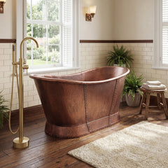 Akicon Custom Copper Classic Freestanding Bathtub
