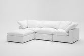 4-Cube Modular Chaise Sectional