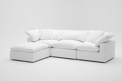 4-Cube Modular Chaise Sectional