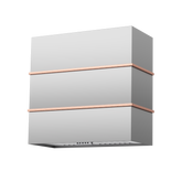 Akicon 30" Stainless Steel Wall Mount Range Hood with 600 CFM Vent Hood