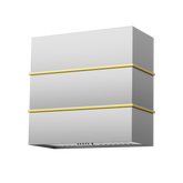 Akicon 30" Stainless Steel Wall Mount Range Hood with 600 CFM Vent Hood