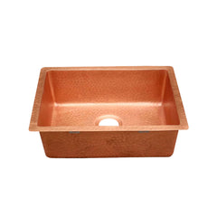 Akicon Custom Handmade Solid Copper Undermount Kitchen Sink