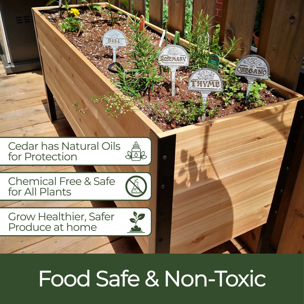 18" x 60" Planter Box - 24" TALL / Select Grade