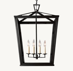 19th C. English Openwork Outdoor Pendant