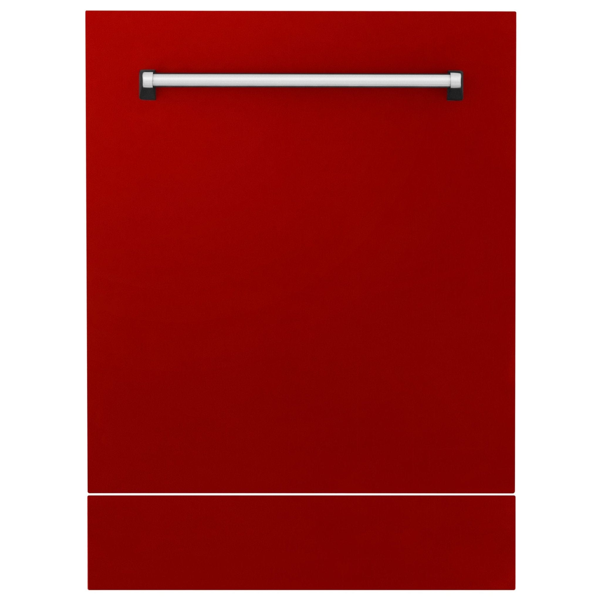 24" Dishwasher with Red Gloss panel, Stainless Tub, DWV-RG-24