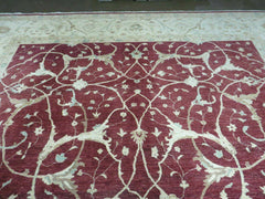 10' X 14' Vintage Handmade PESHAVAR CHOBI Pakistani Agra Wool Carpet Nice