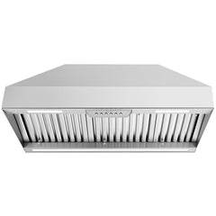 36" Range Hood Insert ,600 CFM Stainless Steel Kitchen Vent Hood with 4 Speeds 3CCT LED Lights