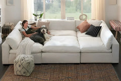 6-Cube Sectional or Iconic Movie Pit