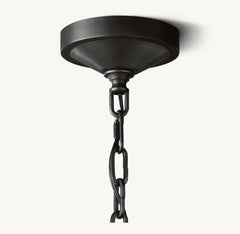 19th C. English Openwork Outdoor Pendant