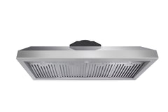 48 Inch Under Cabinet Range Hood 11 Inches Tall in Stainless Steel