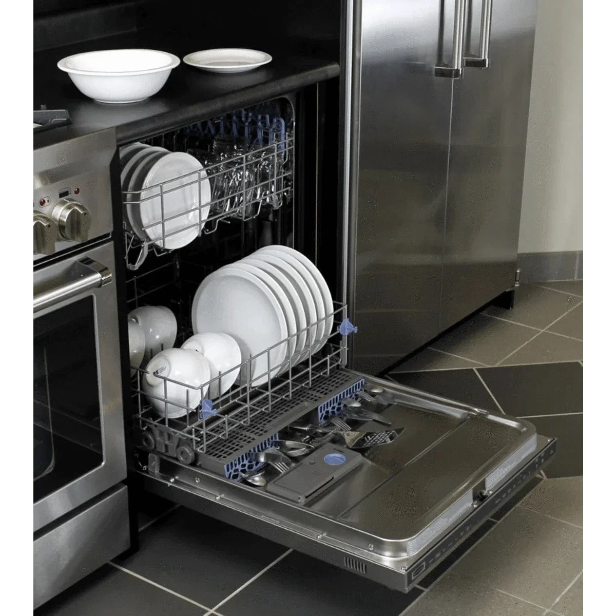 AGA Professional Series 24" Stainless Steel Built In Fully Integrated Dishwasher AMPROTTDWSS