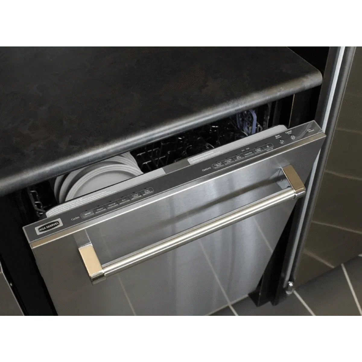 AGA Professional Series 24" Stainless Steel Built In Fully Integrated Dishwasher AMPROTTDWSS