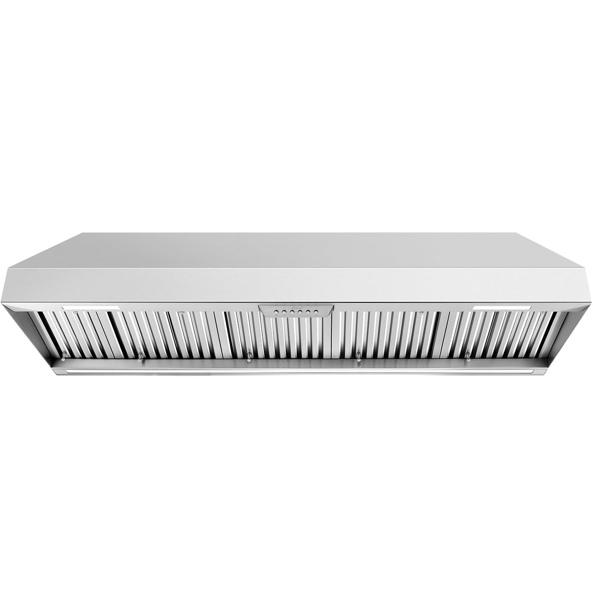 60" Range Hood Insert, 1200 CFM Stainless Steel Ducted Vent Hood Insert with Dimmable LED Lights