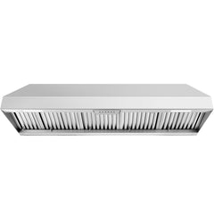 60" Range Hood Insert, 1200 CFM Stainless Steel Ducted Vent Hood Insert with Dimmable LED Lights