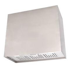 Akicon 36" Stainless Steel Range Hood with 600 CFM Insert & 6-Burner Gas Range Combo – Powerful Ventilation, Convection Oven, Multiple Finishes