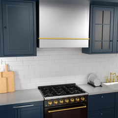 Akicon 36" Stainless Steel Wall Mount Range Hood with 600 CFM Vent Hood
