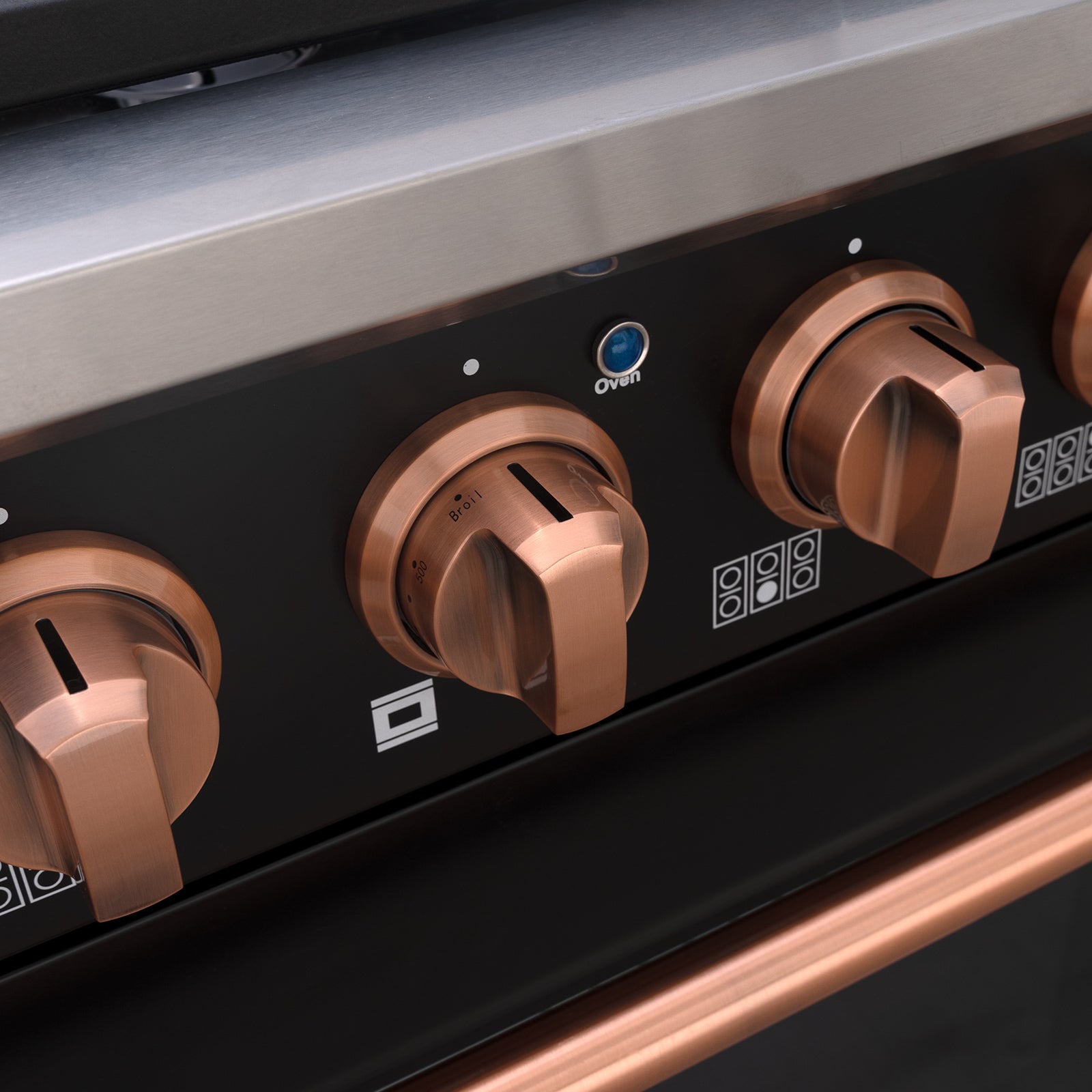 36" Slide-in Freestanding Professional Style Gas Range with 5.2 Cu. Ft. Oven, 6 Burners