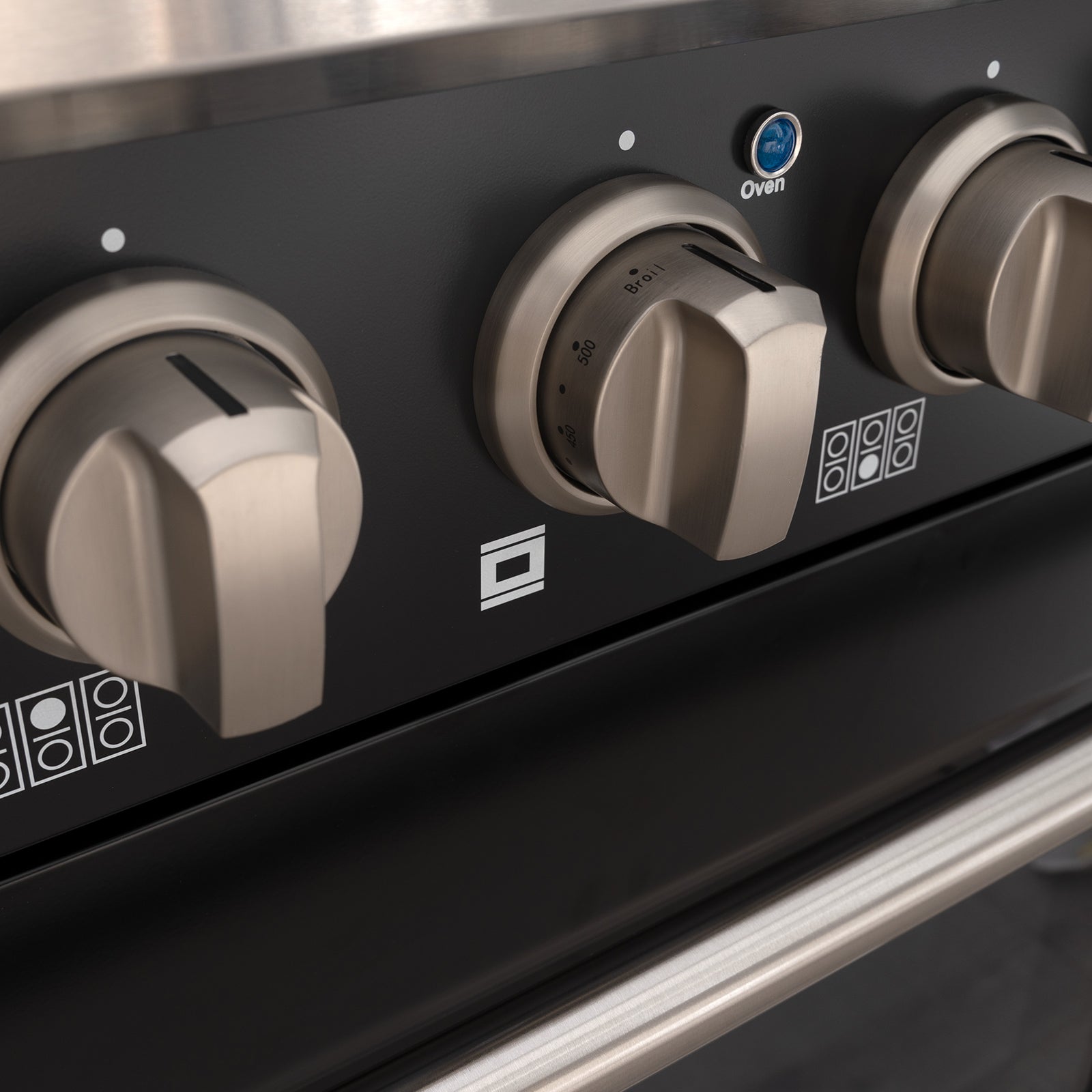 36" Slide-in Freestanding Professional Style Gas Range with 5.2 Cu. Ft. Oven, 6 Burners