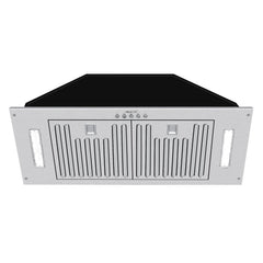 30" Range Hood Insert, 600 CFM Built-in Stainless Steel Kitchen Hood with LED Lights