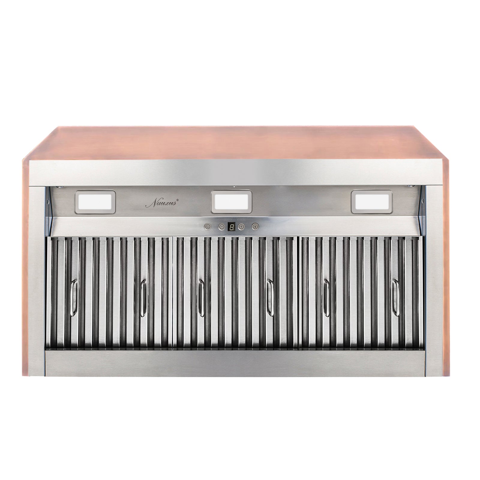 Akicon Custom Copper Range Hood Handmade with Custom Size and Finish