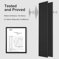 Acoustical 100% Polyester Wall Panel, 48x24x0.7 Sound Proof Wall Panels