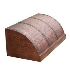 Akicon Custom Handmade Copper Range Hood Durable Solid Copper Design