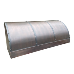 Akicon Custom Handmade Copper Range Hood Durable Solid Copper Design