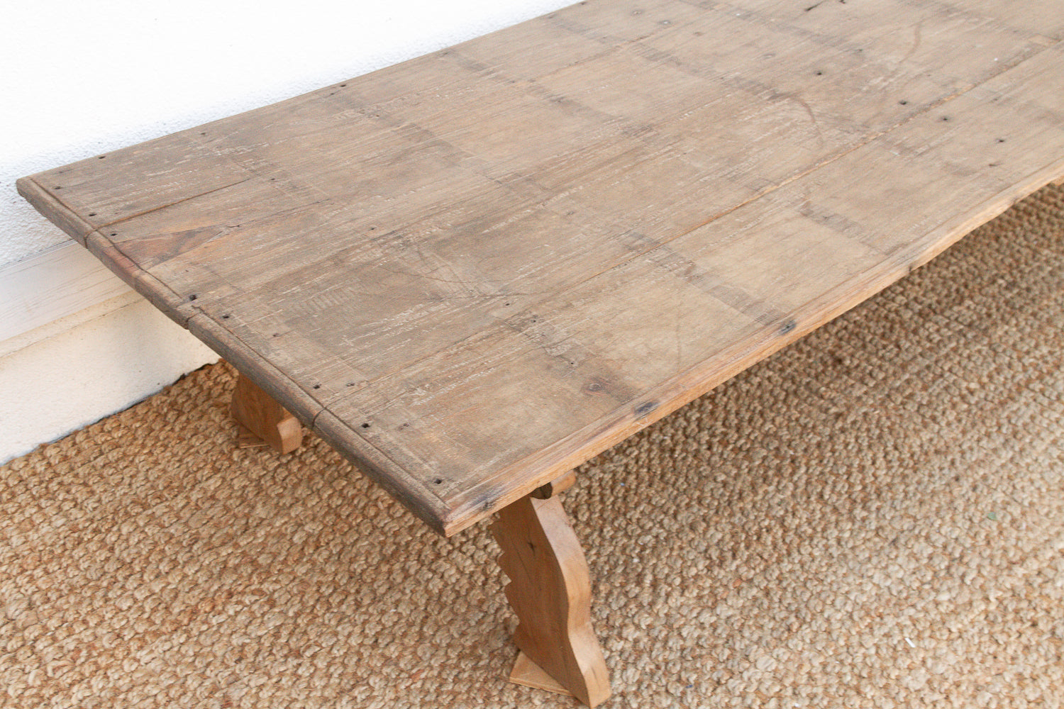 74" Long Antique Heritage Teak Coffee Table