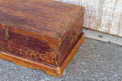 19th Century Indo-Portuguese Goa Painted Trunk