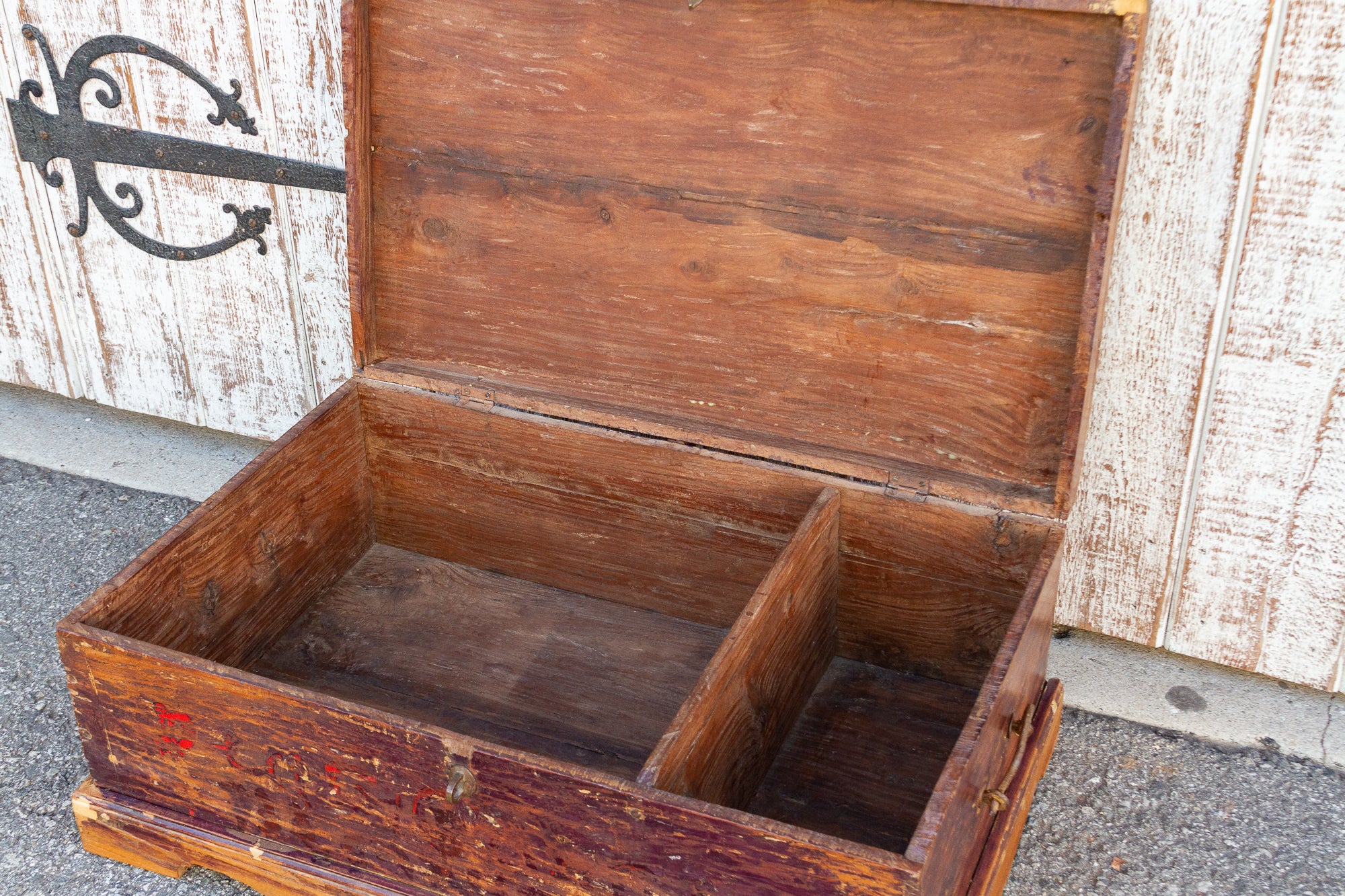19th Century Indo-Portuguese Goa Painted Trunk