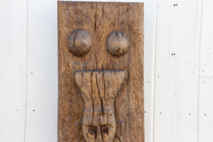 19th Century Carved Bastar Panel on Stand