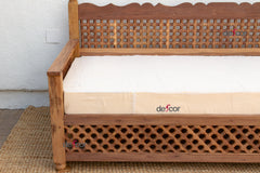 96" Long Moroccan Mousharabi Daybed Sofa